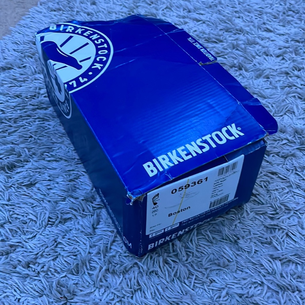 Boston birkenstocks tan color